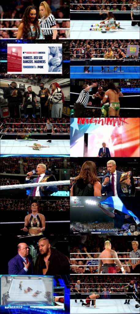 WWE Friday Night Smackdown 14th July 2024 720p 350MB WEBRip 480p