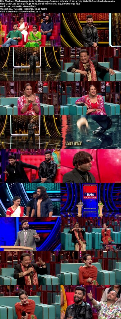 Madness Machayenge India Ko Hasayenge Season 1 16th March 2024 1080p 720p 480p Web-DL