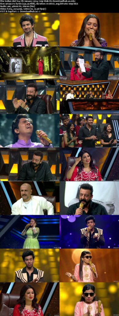 Indian Idol S14 7th January 2024 1080p 720p 480p Web-DL