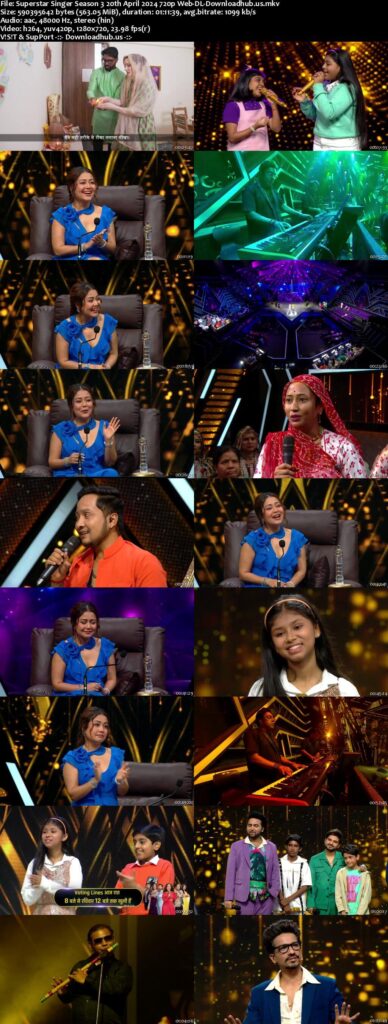 Superstar Singer Season 3 20th April 2024 1080p 720p 480p Web-DL