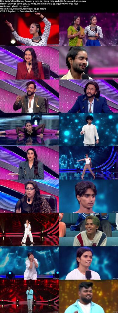 India’s Best Dancer Season 4 14th July 2024 1080p 720p 480p Web-DL