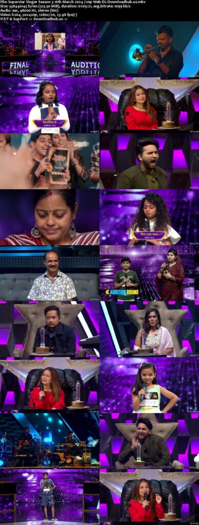 Superstar Singer Season 3 16th March 2024 1080p 720p 480p Web-DL