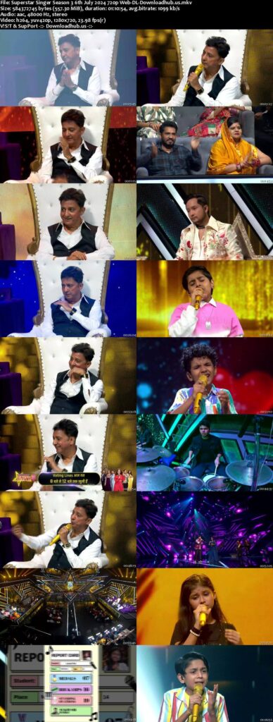 Superstar Singer Season 3 6th July 2024 1080p 720p 480p Web-DL