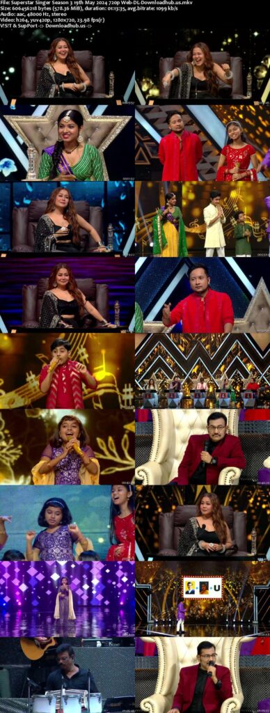 Superstar Singer Season 3 19th May 2024 1080p 720p 480p Web-DL