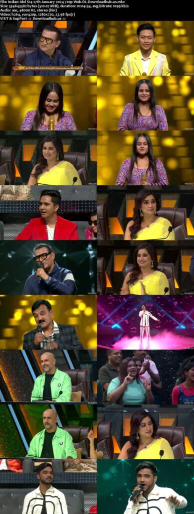 Indian Idol S14 27th January 2024 1080p 720p 480p Web-DL