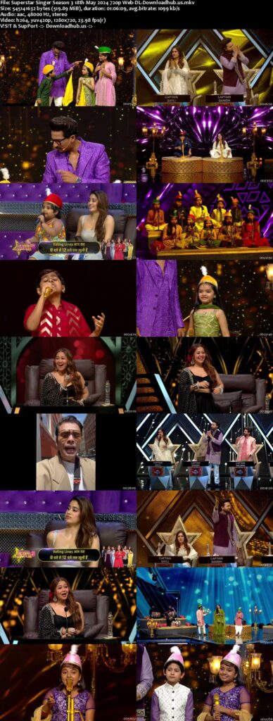 Superstar Singer Season 3 18th May 2024 1080p 720p 480p Web-DL