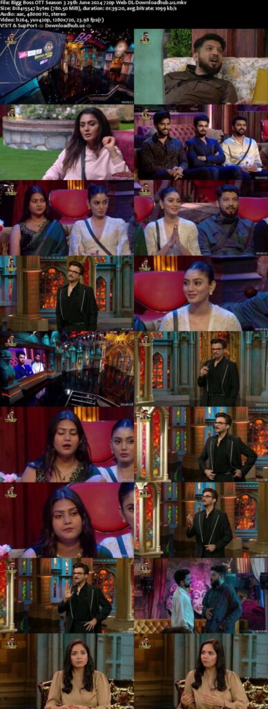 Bigg Boss OTT Season 3 29th June 2024 1080p 720p 480p Web-DL
