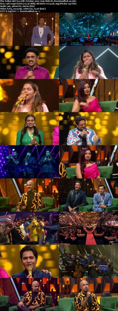Indian Idol S14 28th October 2023 1080p 720p 480p Web-DL