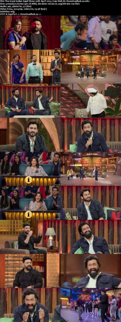 The Great Indian Kapil Show 20th April 2024 1080p 720p 480p Web-DL