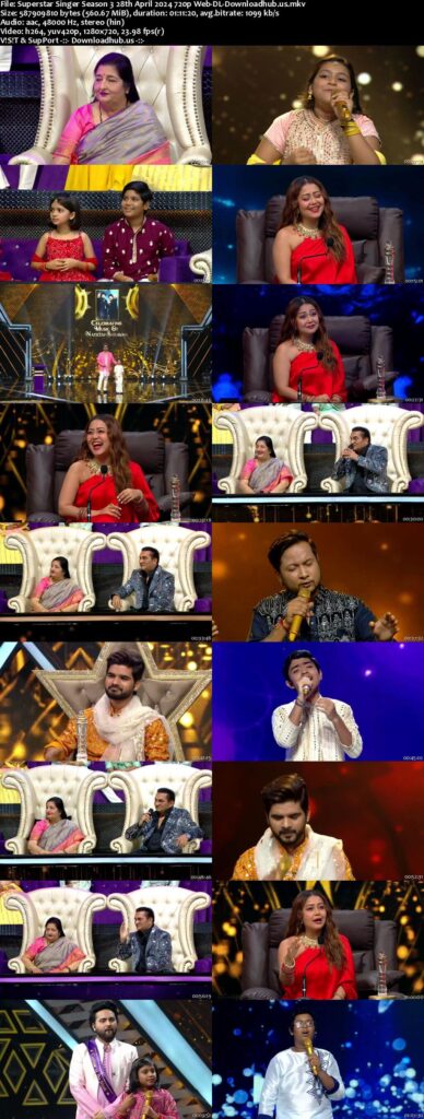 Superstar Singer Season 3 28th April 2024 1080p 720p 480p Web-DL