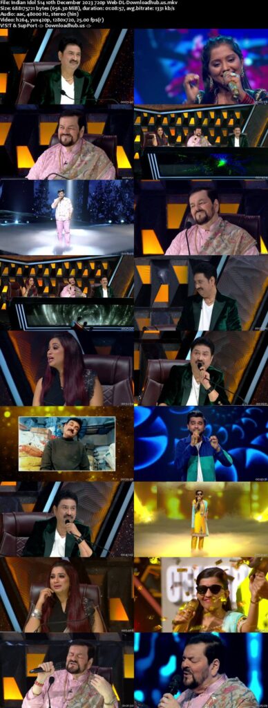 Indian Idol S14 10th December 2023 1080p 720p 480p Web-DL