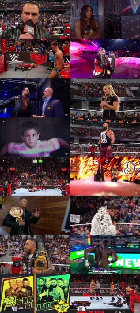 WWE Monday Night Raw 24th June 2024 720p 550MB WEBRip 480p