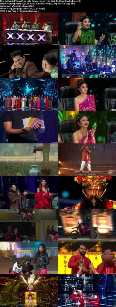 Indias Got Talent S09 29th January 2022 720p 480p Web-DL