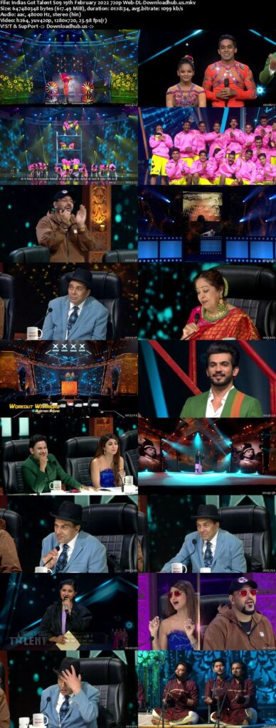 Indias Got Talent S09 19th February 2022 720p 480p Web-DL